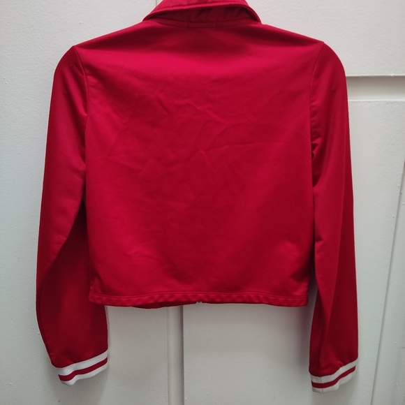 Forever 21 medium/small red and white with cute patches. - Picture 2 of 5